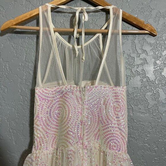 Ruby Rox Womens Sequined Party Pleated Dress - Picture 11 of 11